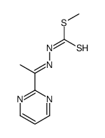 methyl N-(1-pyrimidin-2-ylethylideneamino)carbamodithioate结构式