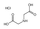 2-(carboxymethylamino)acetic acid,hydrochloride Structure