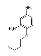 4-butoxybenzene-1,3-diamine Structure