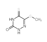 1,2,4-Triazin-3(2H)-one,4,5-dihydro-6-(methylthio)-5-thioxo- picture