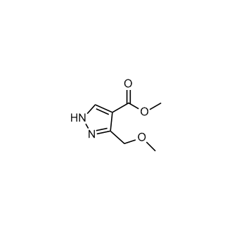 3-(甲氧基甲基)-1H-吡唑-4-羧酸甲酯图片