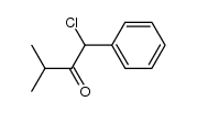 1-chloro-3-methyl-1-phenyl-2-butanone Structure