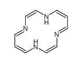 1,4,8,11-tetrazacyclotetradeca-2,4,6,9,11,13-hexaene Structure