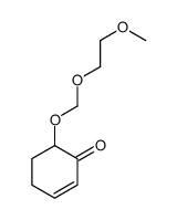 6-(2-methoxyethoxymethoxy)cyclohex-2-en-1-one结构式