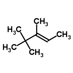 (2E)-3,4,4-Trimethylpent-2-ene Structure