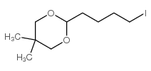 2-(4-Iodobutyl)-5,5-dimethyl-1,3-dioxane Structure