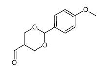 2-(4-methoxyphenyl)-[1,3]dioxan-5-carbaldehyde Structure