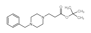 TERT-BUTYL 3-(4-BENZYLPIPERAZINO)PROPANOATE picture