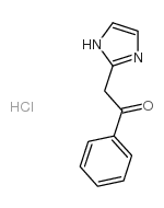 2-(1H-IMIDAZOL-2-YL)-1-PHENYLETHANONE HYDROCHLORIDE structure