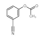 Benzonitrile,3-(acetyloxy)- picture