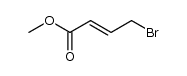 γ-bromocrotonic acid methyl ester structure