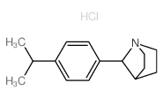 7-(4-propan-2-ylphenyl)-1-azabicyclo[2.2.1]heptane hydrochloride picture