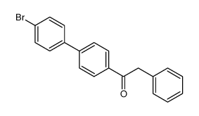 1-(4'-Bromo(1,1'-biphenyl)-4-yl)-2-phenylethan-1-one Structure