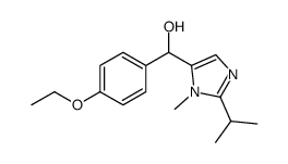 (4-ethoxyphenyl)-(3-methyl-2-propan-2-ylimidazol-4-yl)methanol Structure