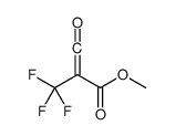 methyl 3-oxo-2-(trifluoromethyl)prop-2-enoate结构式