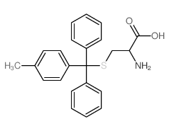 L-Cysteine, S-[ (4-methylphenyl)diphenylmethyl]- Structure