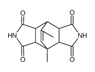 1,8-dimethylbicyclo[2.2.2]oct-7-ene-2,3,5,6-tetracarboxydiimide Structure