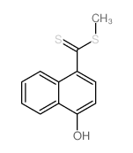 4-(methylsulfanyl-sulfanyl-methylidene)naphthalen-1-one picture