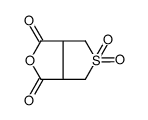 5,5-dioxo-3a,4,6,6a-tetrahydrothieno[3,4-c]furan-1,3-dione Structure