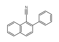 1-Naphthalenecarbonitrile,2-phenyl- Structure