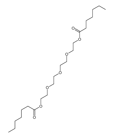 oxybis(ethane-2,1-diyloxyethane-2,1-diyl) bisheptanoate Structure