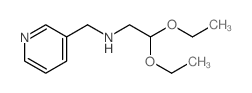 2,2-diethoxy-N-(pyridin-3-ylmethyl)ethanamine图片