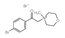 1-(4-bromophenyl)-2-(4-methyl-1-oxa-4-azoniacyclohex-4-yl)ethanone picture