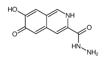 3-Isoquinolinecarboxylic acid, 6,7-dihydroxy-, hydrazide (9CI) structure