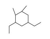 1,5-Diethyl-2,3-dimethylcyclohexane Structure