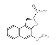 Naphtho[2,1-b]furan,4-methoxy-2-nitro- structure