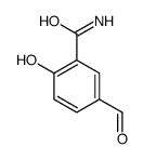 5-甲酰基-2-羟基苯甲酰胺结构式