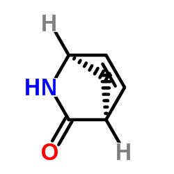 (1R,4S)-2-Azabicyclo[2.2.1]hept-5-en-3-one Structure