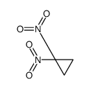 1,1-dinitrocyclopropane结构式