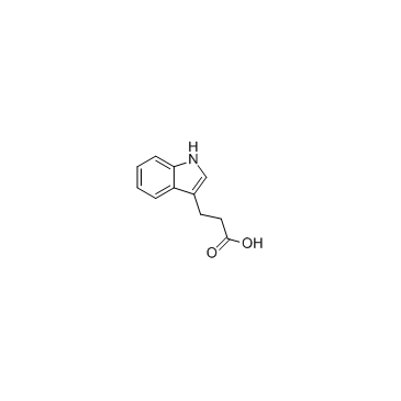 3-Indolepropionic acid Structure