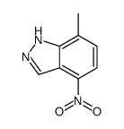 7-Methyl-4-nitro-1H-indazole structure