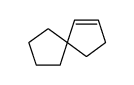 Spiro[4.4]nonan-1-ene结构式