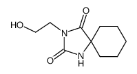 3-(2-Hydroxyethyl)-1,3-diazaspiro[4.5]decane-2,4-dione图片