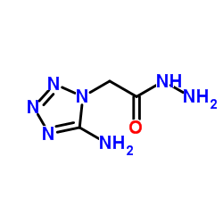 2-(5-Amino-1H-tetrazol-1-yl)acetohydrazide structure