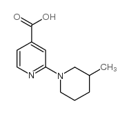 2-(3-METHYLPIPERIDIN-1-YL)-ISONICOTINIC ACID HYDROCHLORIDE picture