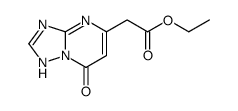 ethyl 2-(7-oxo-1H-[1,2,4]triazolo[1,5-a]pyrimidin-5-yl)acetate结构式