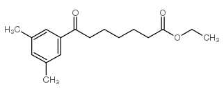 ethyl 7-(3,5-dimethylphenyl)-7-oxoheptanoate Structure