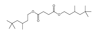 bis(3,5,5-trimethylhexyl) succinate结构式