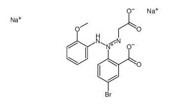 5-bromo-2-[1-(carboxymethyl)-3-(2-methoxyphenyl)triazen-2-yl]benzoic acid, sodium salt picture