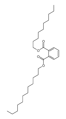 1-O-decyl 2-O-dodecyl benzene-1,2-dicarboxylate结构式