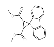 2,3-dicarbomethoxy spirocyclopropane-1,9'-fluorene Structure