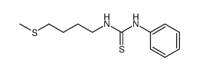 1-benzyl-3-(4-(methylthio)butyl)thiourea结构式