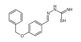 4-(Benzyloxy)benzaldehyde thiosemicarbazone structure