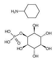 MYO-INOSITOL 2-MONOPHOSPHATE DI(CYCLOHEXYLAMMONIUM) SALT结构式