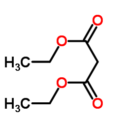 Diethyl malonate Structure