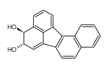 trans-4,5-dihydro-4,5-dihydroxybenzo[j]fluoranthene Structure